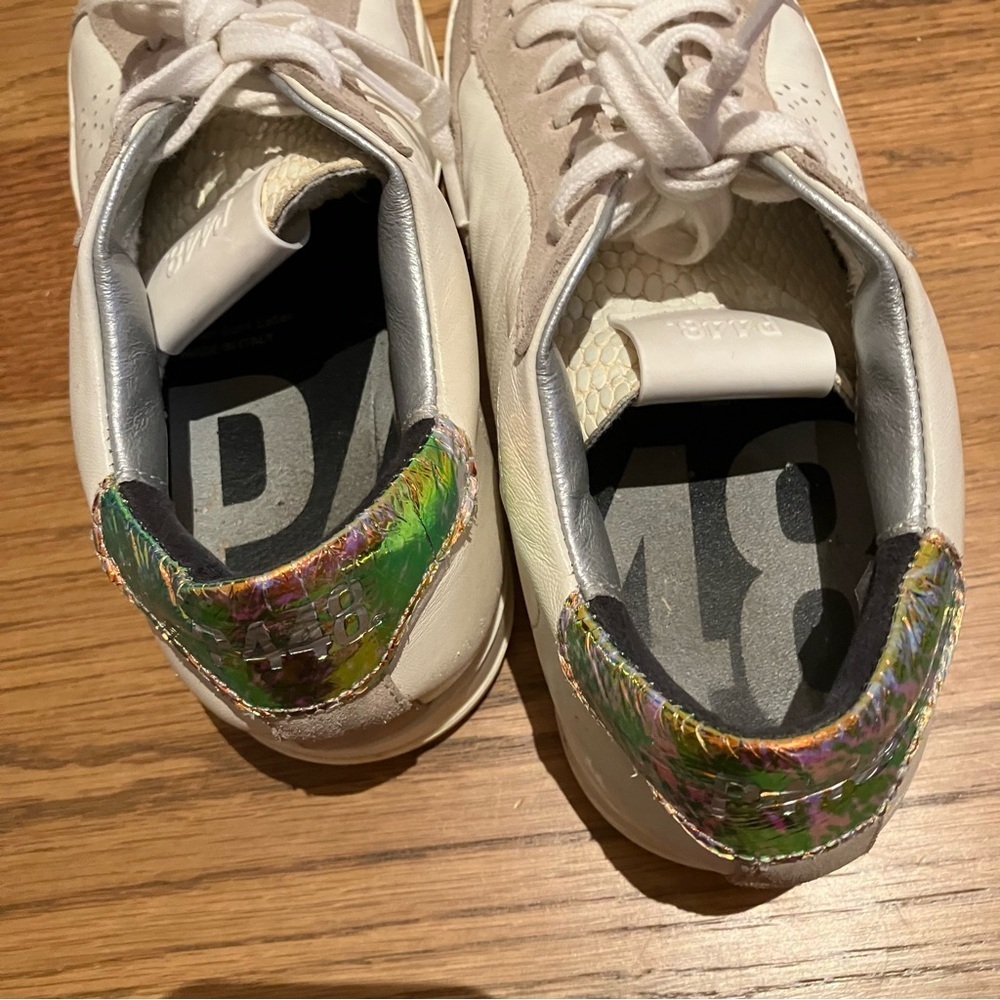 P448 White Leather John Sneaker Snakeskin
& Holographic Details (36) - Picture 11 of 12